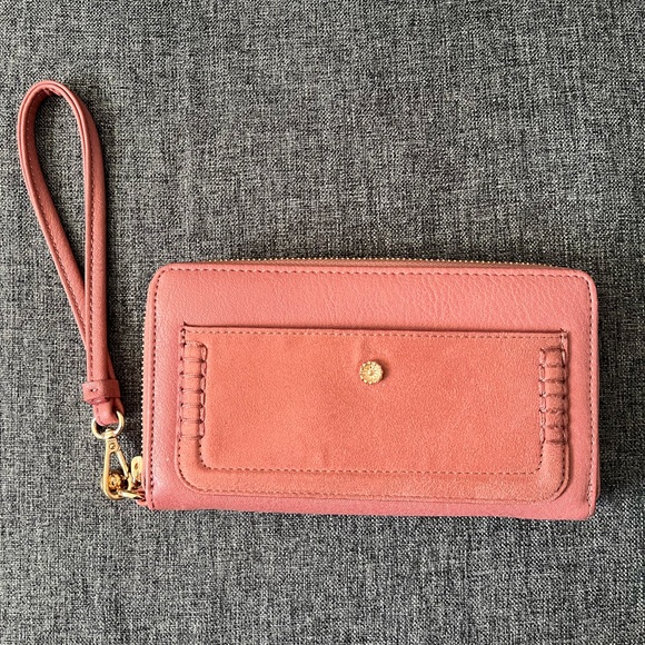 LC Lauren Conrad Pink Wallet - Picture 1 of 3